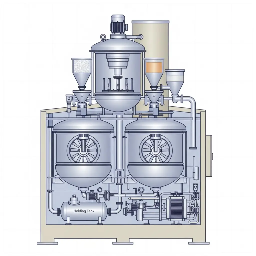 Adhesive Resin Reactors & Size Kitchen