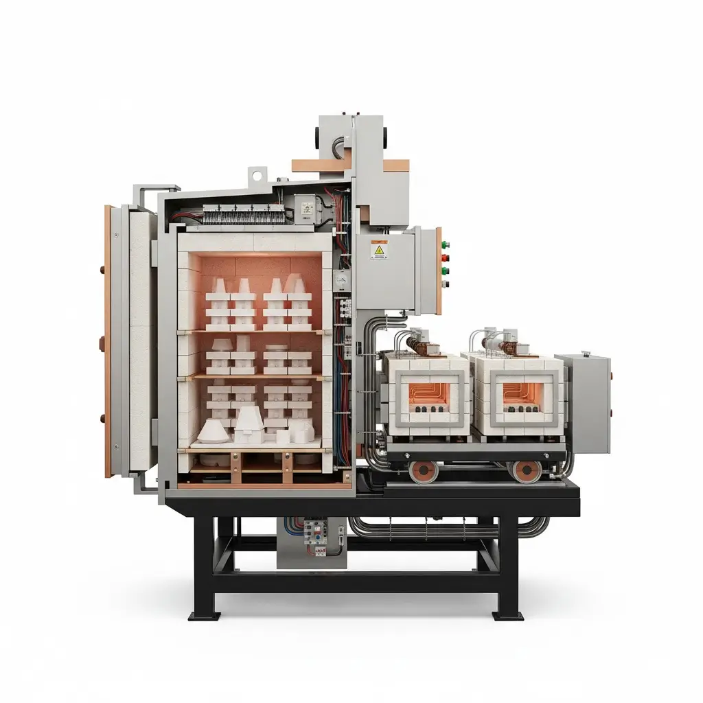 Batch and shuttle kiln