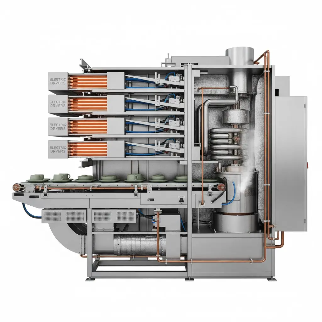Dryer and preheater