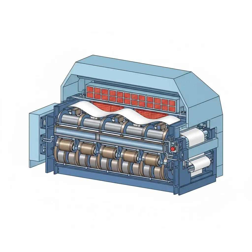 Drying Cylinders, Hoods & IR Web Dryers