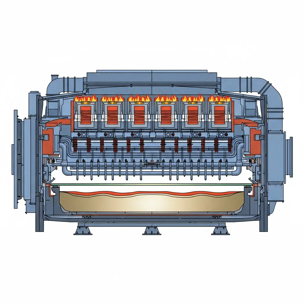 Tin Bath and Float Line Heaters