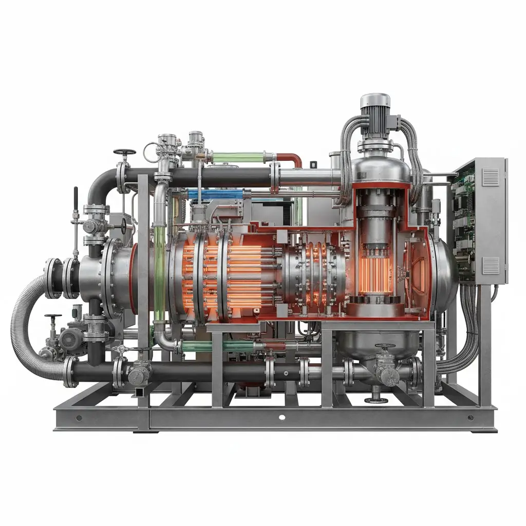 Heater skid and process preheater