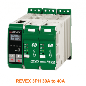 REVEX 3PH 30A to 40A Thyristor Power Controller