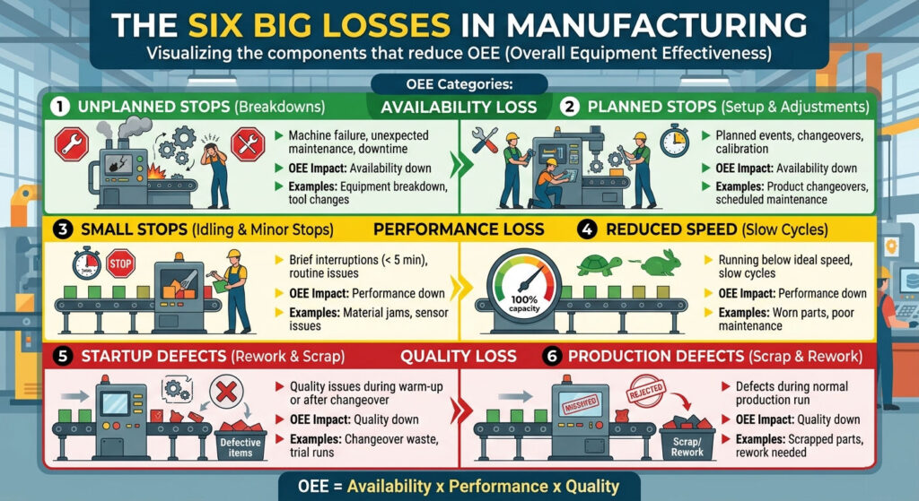 6 Big Losses