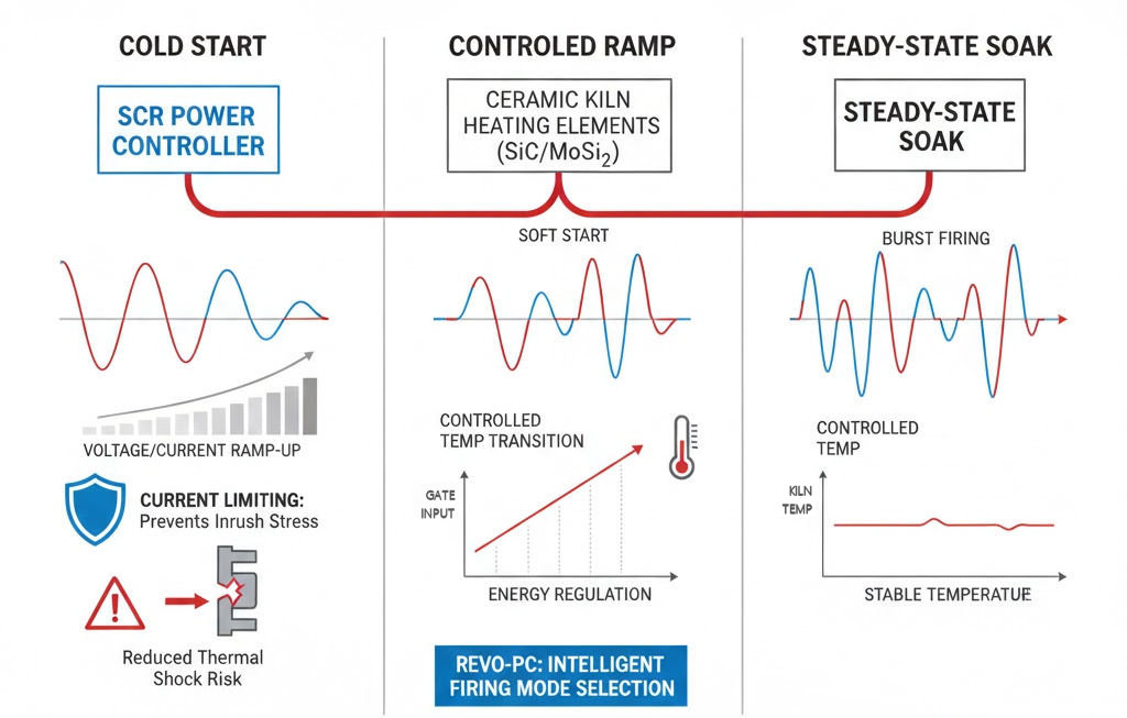 phase-angle control versus burst firing