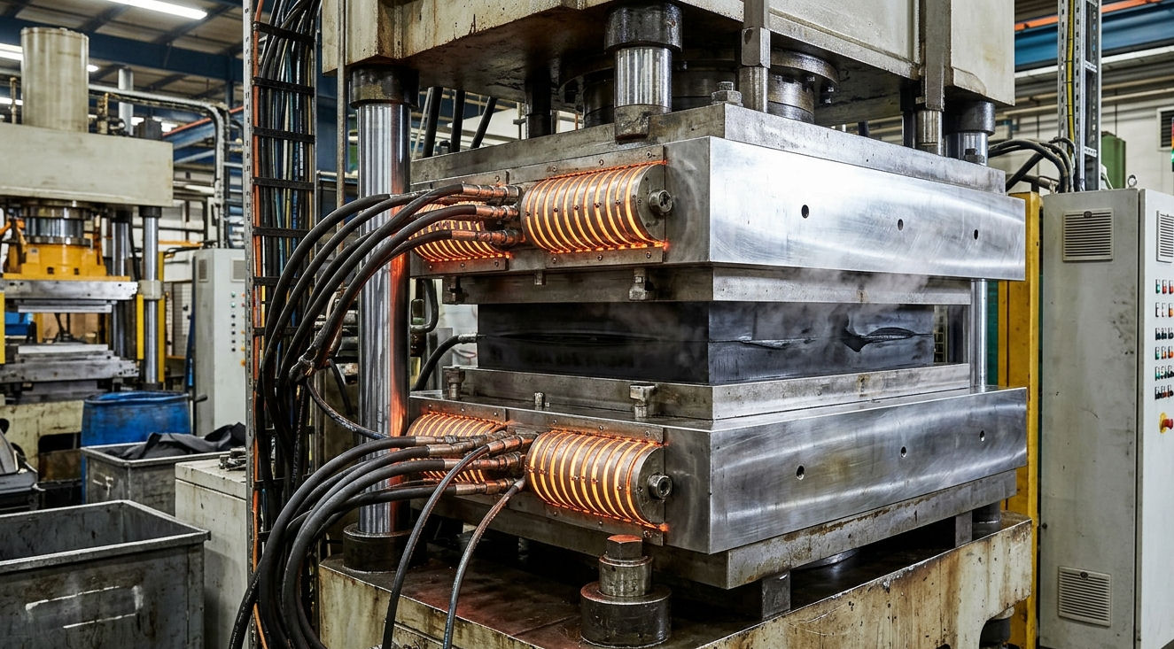 compression molding press