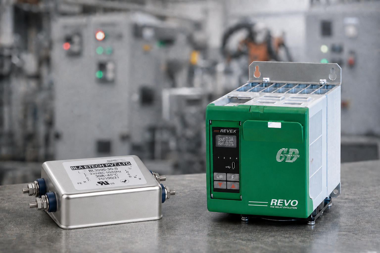 EMI Filters for Reliable Industrial Power Control